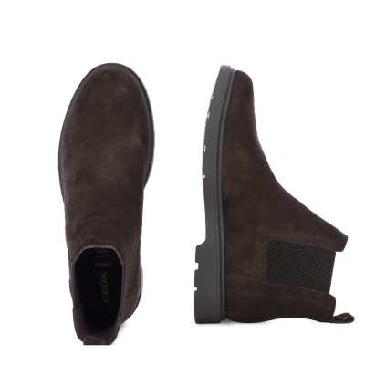 Мъжки Ежедневни Боти GEOX - U36D1C U SPHERICA EC1 DARK BROWN