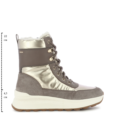 Дамски Спортни Боти GEOX-D46WPA D SPHERICA ACTIF LT TAUPE/TAUPE