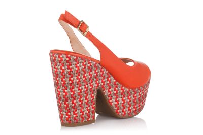 Дамски сандали с висок масивен ток Bottero - 240203-laranjass16
