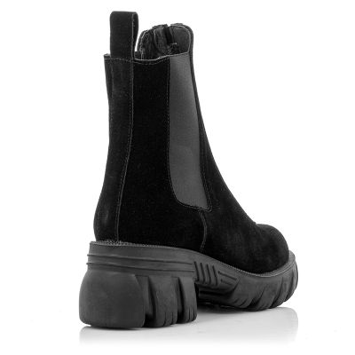 Дамски Боти На Ток  CARLO FABIANI - D22KB-4160-LX  A20  black suede