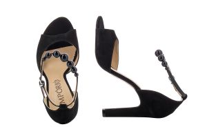 Дамски сандали на ток EMPORIO WERNER - 420248-blackss19