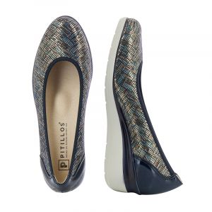 Дамски обувки на платформа PITILLOS - 6023-marino211