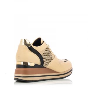 Дамски сникърс QUEEN HELENA - X25-23  BEIGE