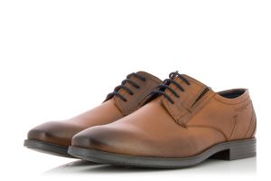 Мъжки класически обувки BUGATTI - r3505-cognacaw17