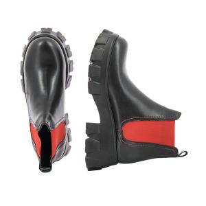 Дамски Равни Боти CARLO FABIANI - 20EF126-01  BLACK