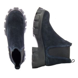 Дамски Равни Боти CARLO FABIANI - 20EF126-01  BLACK/ANTR