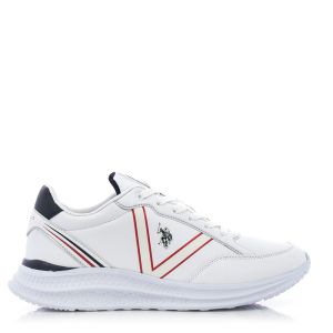 Мъжки Сникърс U.S. POLO - KALEB001 -WHITE