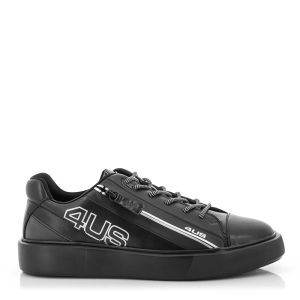 Мъжки Сникърс CESARE PACIOTTI 4US - BB9001CLF  CALF/GUM TEX BLACK