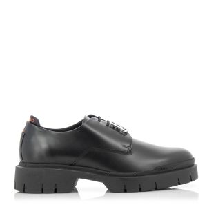 Men`s Casual HUGO-50503636 DENZEL_DERB_BOLT  BLACK