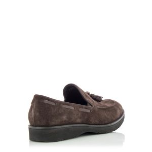 Мъжки Мокасини TERRA - 424320-AW18 кафяв велур