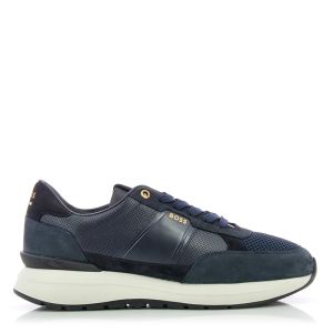 Men`s Sneakers BOSS-50517307  JACE_RUNN_LMME DARK BLUE