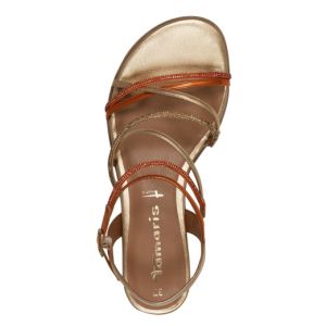 Дамски Равни Сандали   TAMARIS - 1-28103-42-608 ORANGE COMB