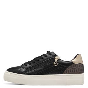 Woman`s Sneakers TAMARIS-1-23313-41-048 BLACK/GOLD