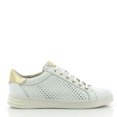 Womwn`s Sneakers GEOX-D151BB D JAYSEN WHITE/GOLD