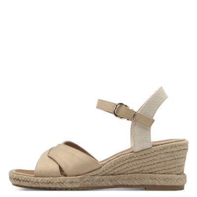 Women`s Sandals On Platform TAMARIS-1-28367-42-435 TAN