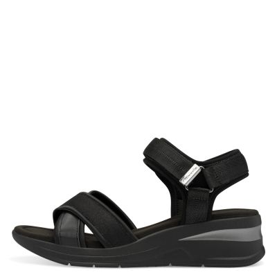 Women`s Sandals On Platform TAMARIS-1-28262-44-001 BLACK