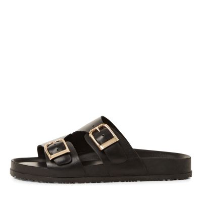 Дамски Чехли Комфорт TAMARIS-1-27500-44-003 BLACK LEATHER