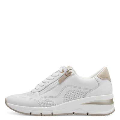 Дамски Сникърс TAMARIS - 1-23761-42-100 WHITE