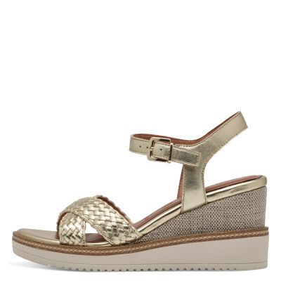 Women`s Sandals On Platform TAMARIS-1-28351-44-933 LIGHT GOLD