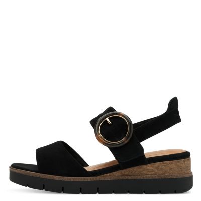 Women`s Sandals On Platform TAMARIS-1-28206-42-007 BLACK UNI