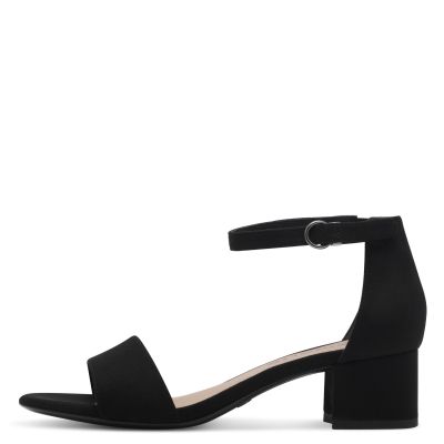Woman`s Heeled Sandals TAMARIS-1-28201-42-001 BLACK