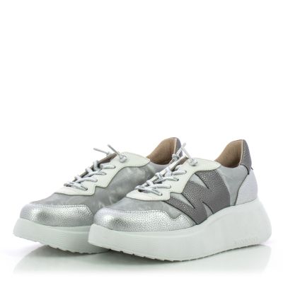 Дамски Сникърс WONDERS - A-3622 ZENIT COMB PLATA PLOMO