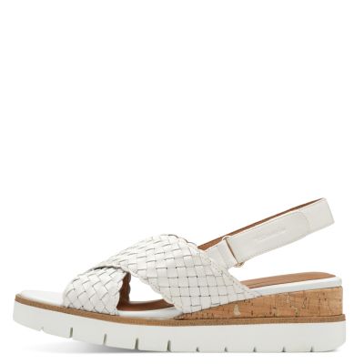 Women`s Sandals On Platform TAMARIS-1-28251-44-100 WHITE