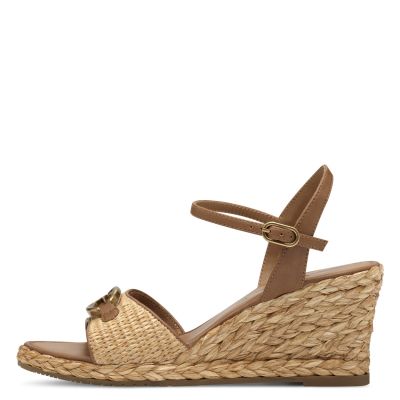 Women`s Sandals On Platform TAMARIS-1-28339-44-318 NATURE