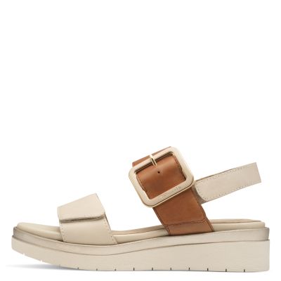 Дамски Сандали На Платформа Tamaris COMFORT-Tamaris COMFORT IVORY COMB