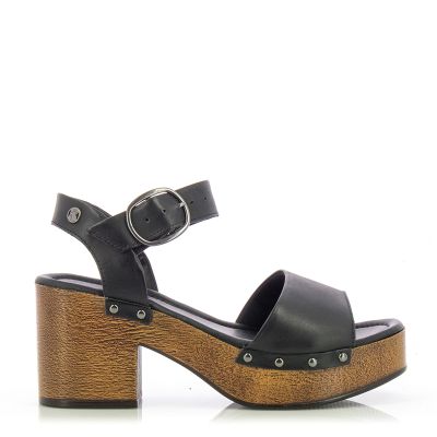 Дамски Сандали На Ток BOTTERO-359101 PRETO