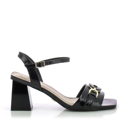 Дамски Сандали На Ток DONNA ITALIANA - 11659-652-665 BRINDISI VZ FRENCH BLACK