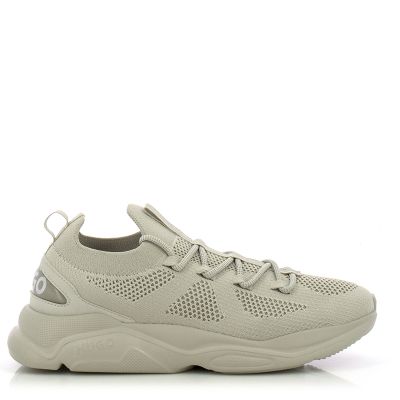 Мъжки Сникърс HUGO - 50541684 LEON RUNN KN OPEN BEIGE
