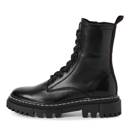 Дамски Кубинки TAMARIS-1-25276-41-003 BLACK LEATHER