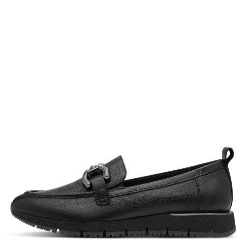 Дамски Лоуфър TAMARIS-1-24711-42-003 BLACK LEATHER