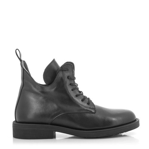 Дамски Кубинки CARLO FABIANI-247-8455 BLACK LEATHER