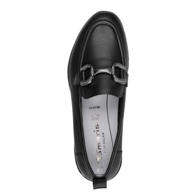 Дамски Лоуфър TAMARIS - 1-24711-42-003 BLACK LEATHER