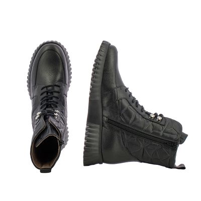 Дамски Кубинки WONDERS-A-4405 FLEXFLY WILD/COURMAYEUR NEGRO