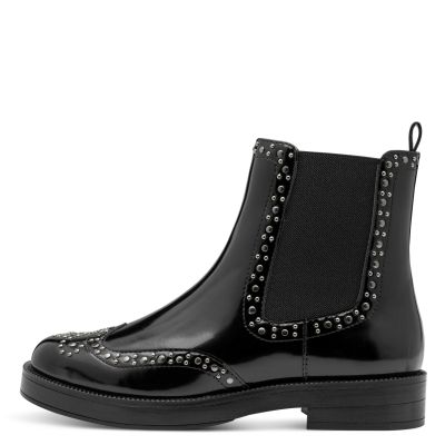 Дамски Равни Боти TAMARIS - 1-25340-45-001 BLACK