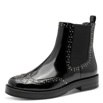 Дамски Равни Боти TAMARIS - 1-25340-45-001 BLACK