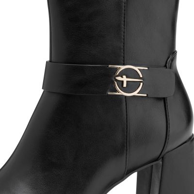 Дамски Боти На Ток TAMARIS - 1-25337-45-001 BLACK