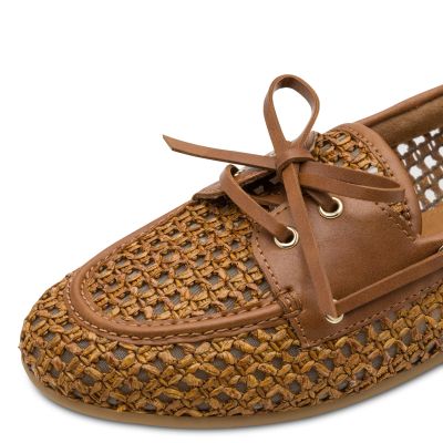 Дамски Мокасини TAMARIS - 1-23611-46-372 COGNAC STRUCT.