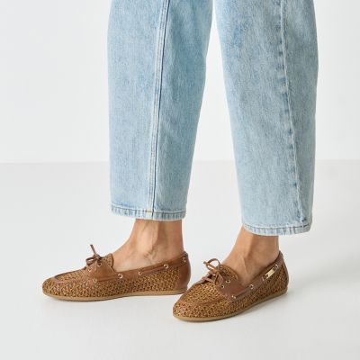 Дамски Мокасини TAMARIS - 1-23611-46-372 COGNAC STRUCT.