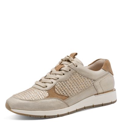 Дамски Сникърс TAMARIS - 1-23748-46-454 IVORY STRUCT.