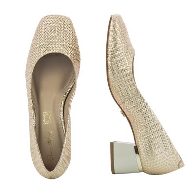 Токчета DONNA ITALIANA - 2060-610-724 AUSTIN-724 STRAW GOLD MA