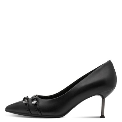 Токчета TAMARIS - 1-22440-46-003 BLACK LEATHER