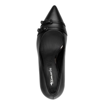 Токчета TAMARIS - 1-22440-46-003 BLACK LEATHER