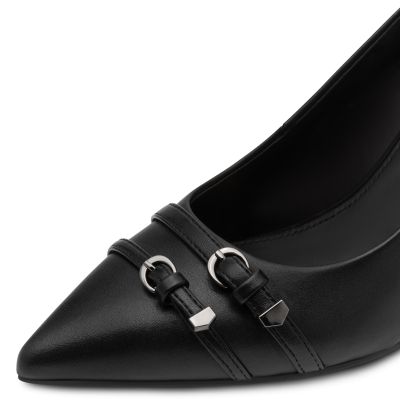 Токчета TAMARIS - 1-22440-46-003 BLACK LEATHER