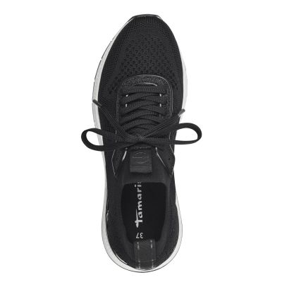 Дамски Сникърс TAMARIS - 1-23712-42-048 BLACK/GOLD