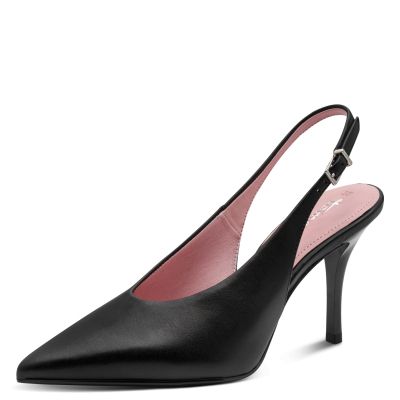 Токчета TAMARIS - 1-29642-46-003 BLACK LEATHER