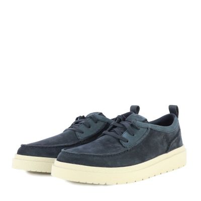 Мъжки Ежедневни CLARKS - 26180866 POLDEN MOC NAVY SUEDE